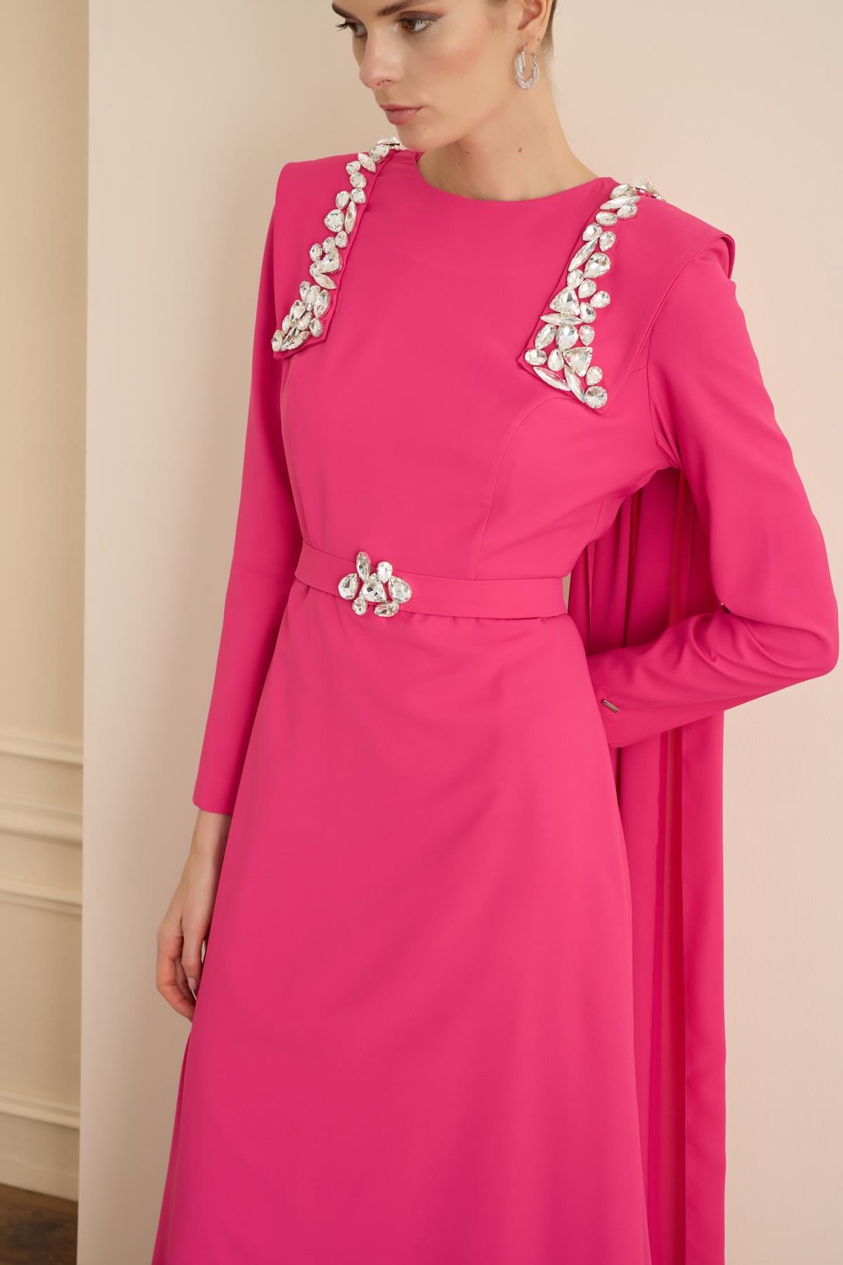 JEWEL DRESS Fuşya