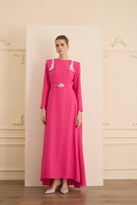 JEWEL DRESS Fuşya