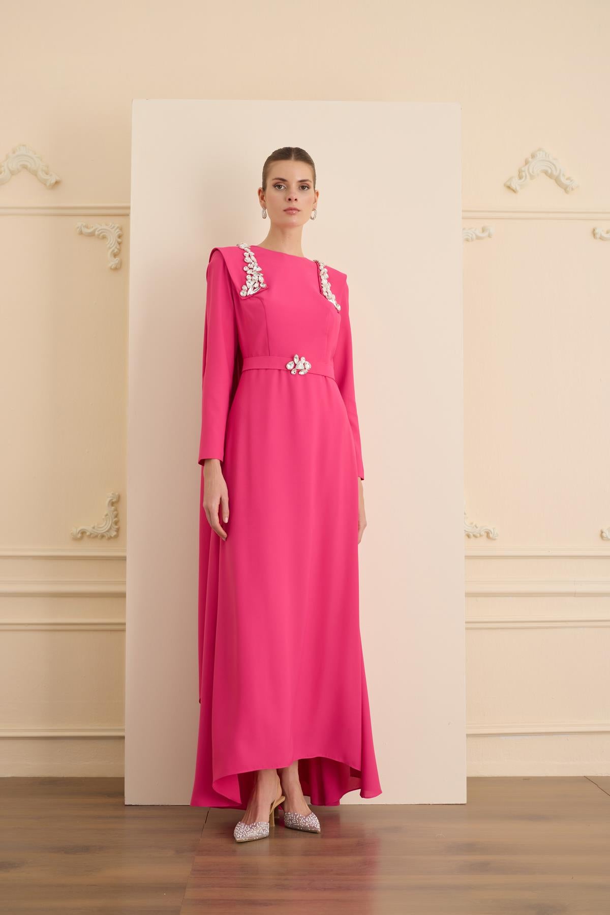 JEWEL DRESS Fuşya