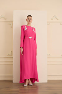 JEWEL DRESS Fuşya