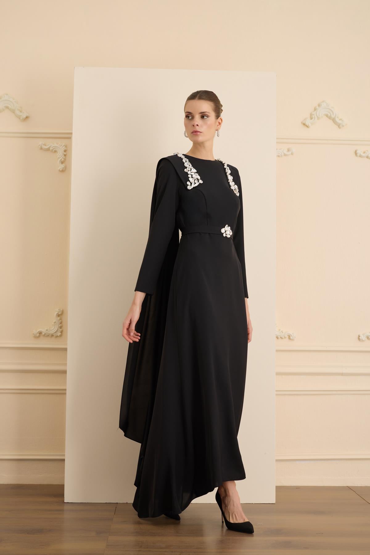 JEWEL DRESS Siyah