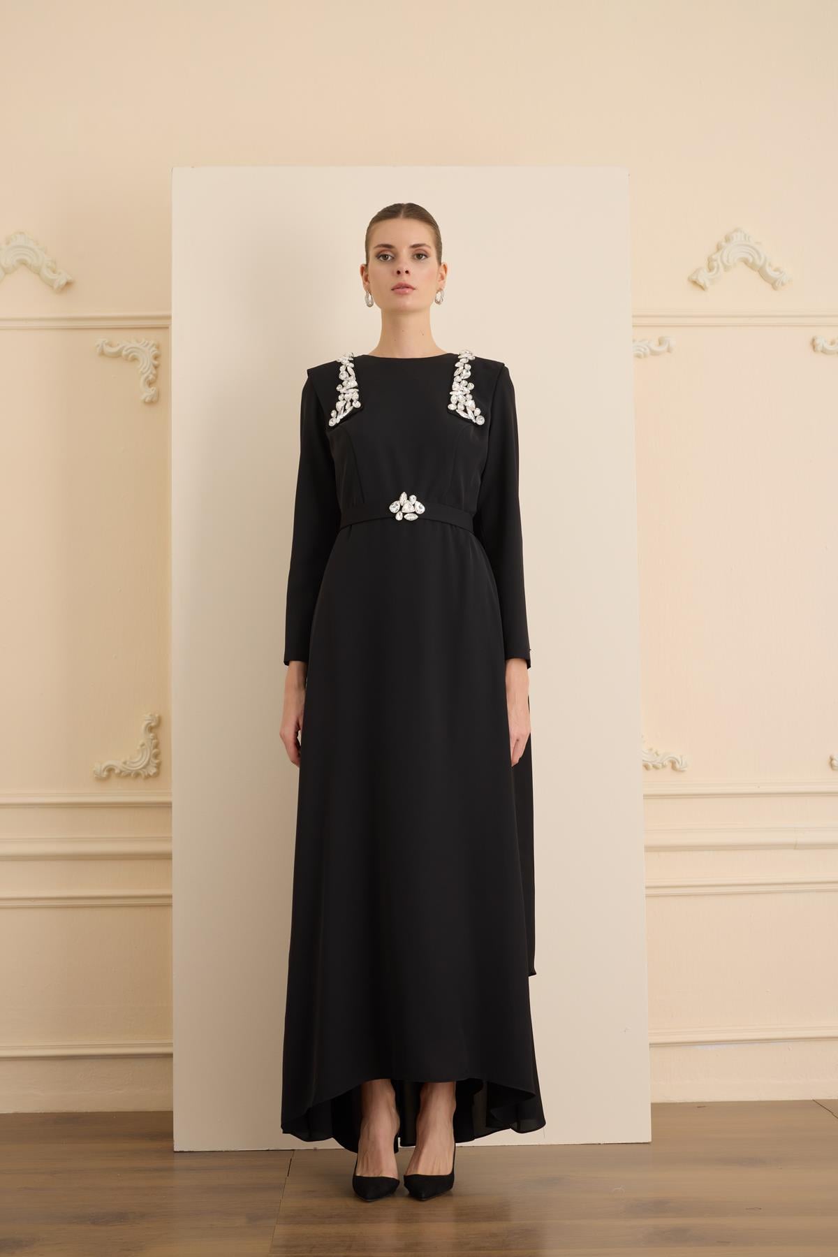 JEWEL DRESS Siyah