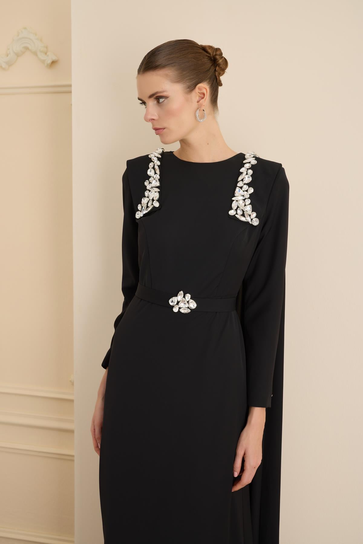 JEWEL DRESS Siyah