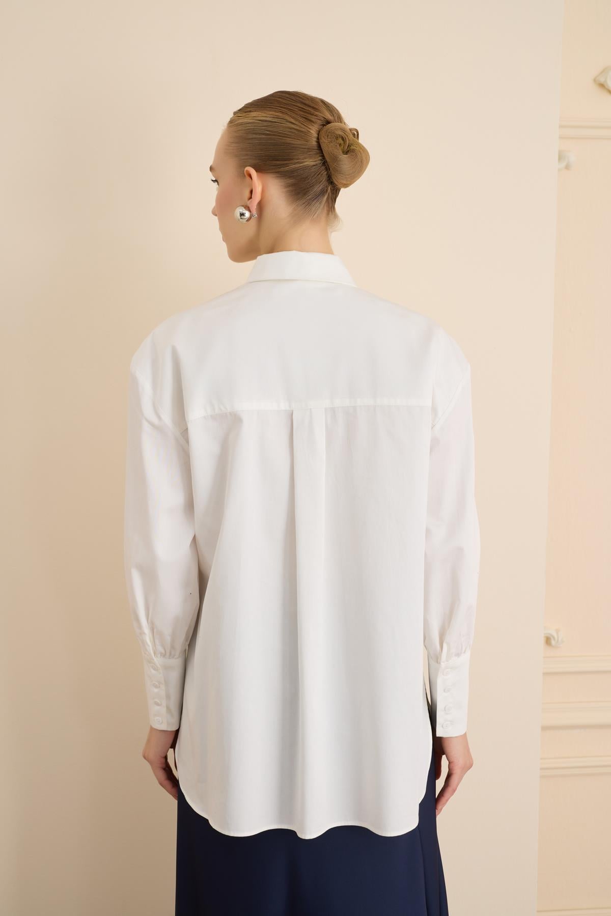 JULIA SHIRT Ekru