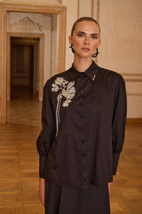 JULIA SHIRT Siyah
