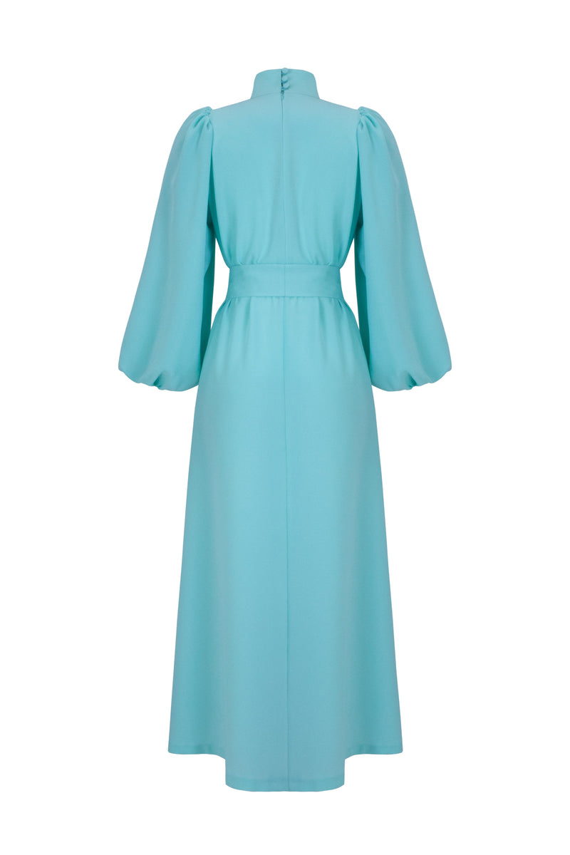 LAURA DRESS Aqua