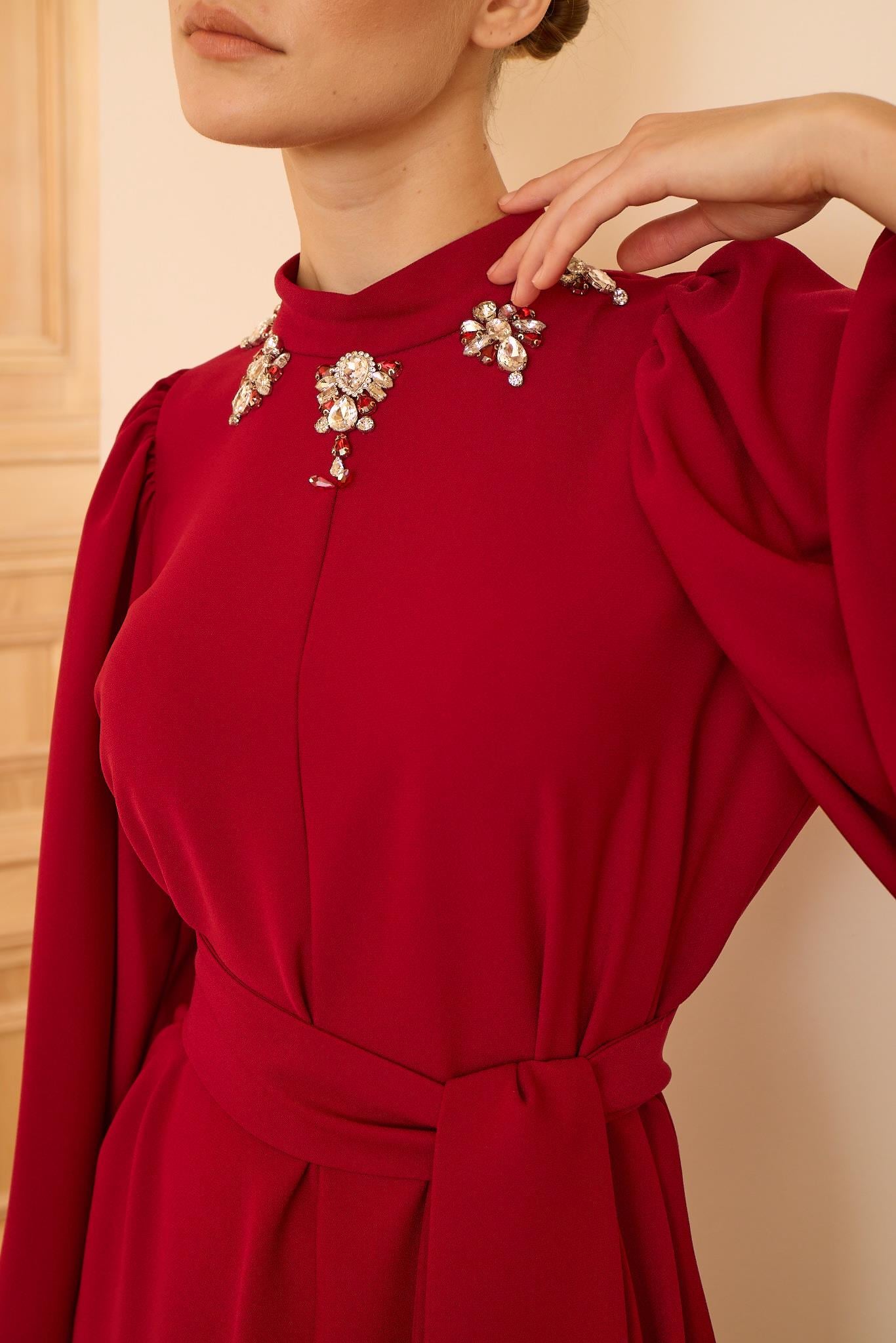 LAURA DRESS Bordo