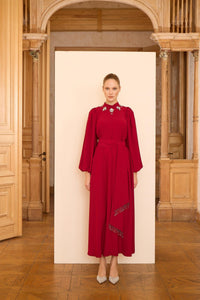 LAURA DRESS Bordo