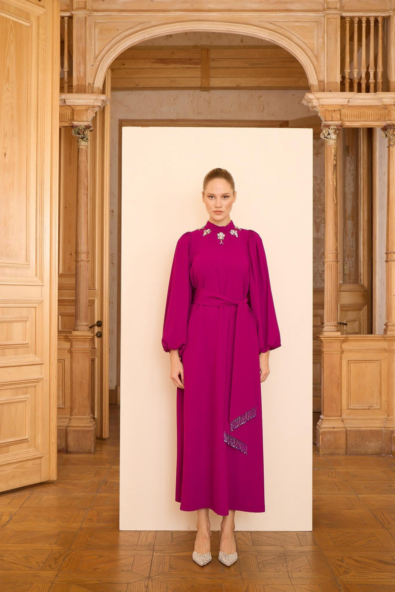 LAURA DRESS Fuşya