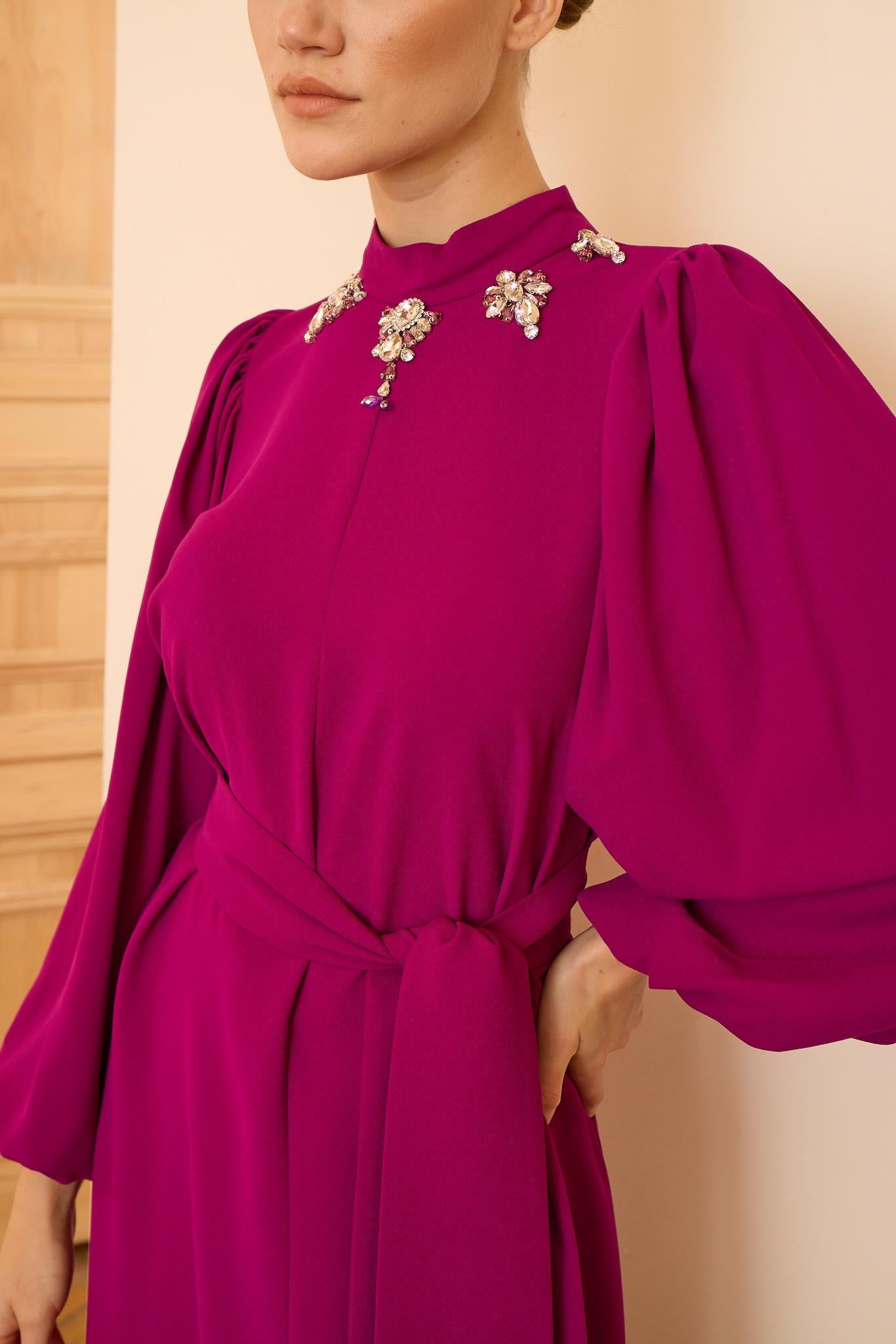 LAURA DRESS Fuşya