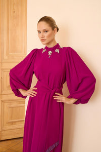 LAURA DRESS Fuşya