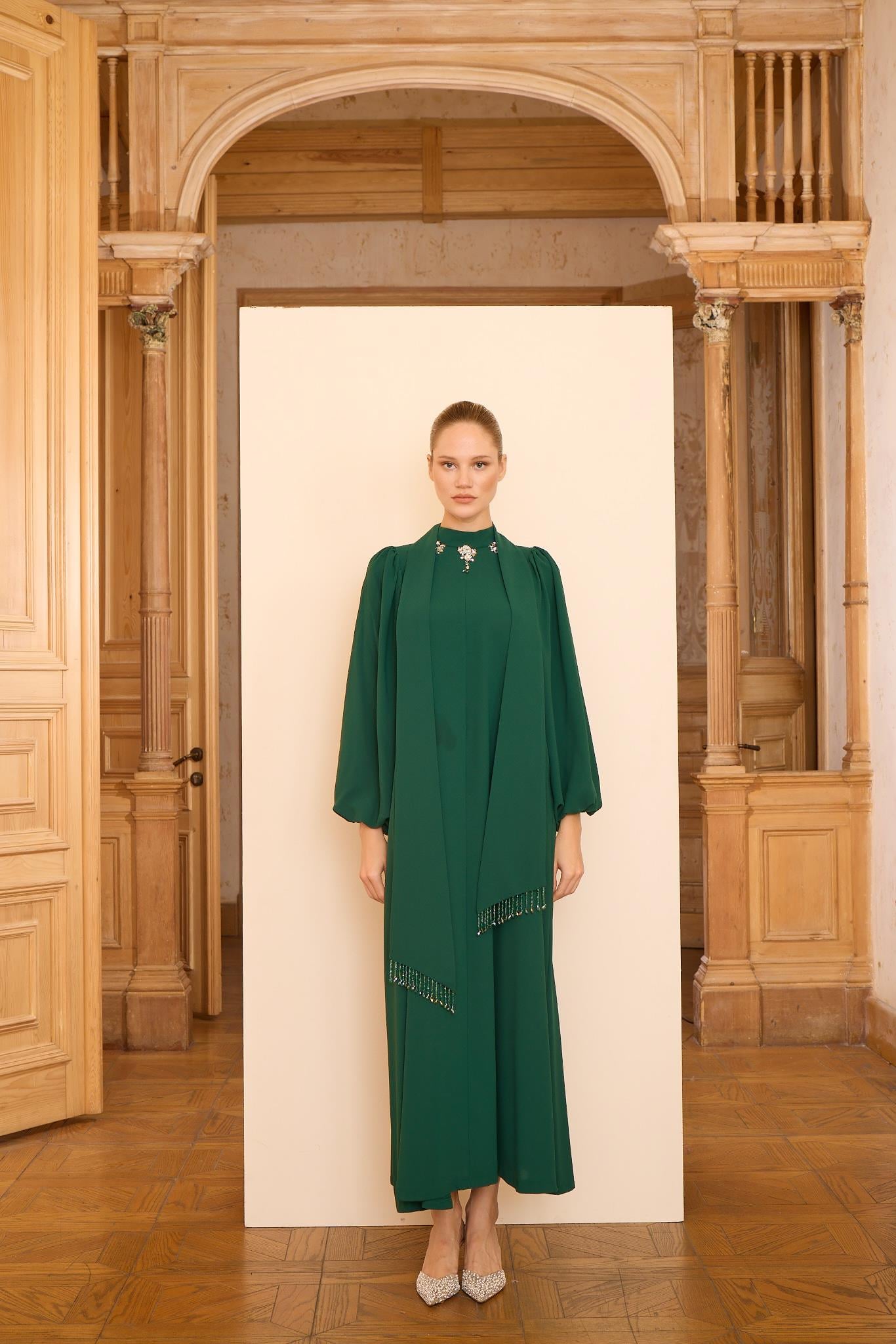 LAURA DRESS Zümrüt