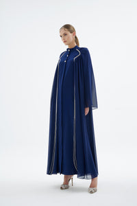 LIA ABAYA Lacivert