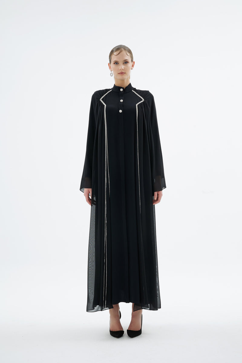 LIA ABAYA Siyah