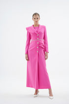 Liana  Elbise Pembe