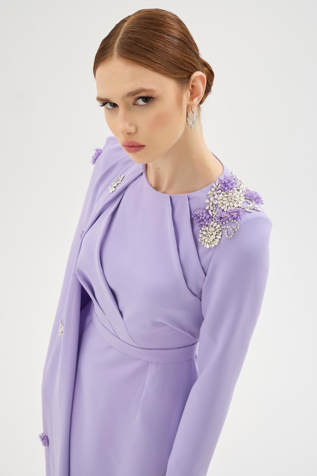 LILIOWY ELBİSE Lila