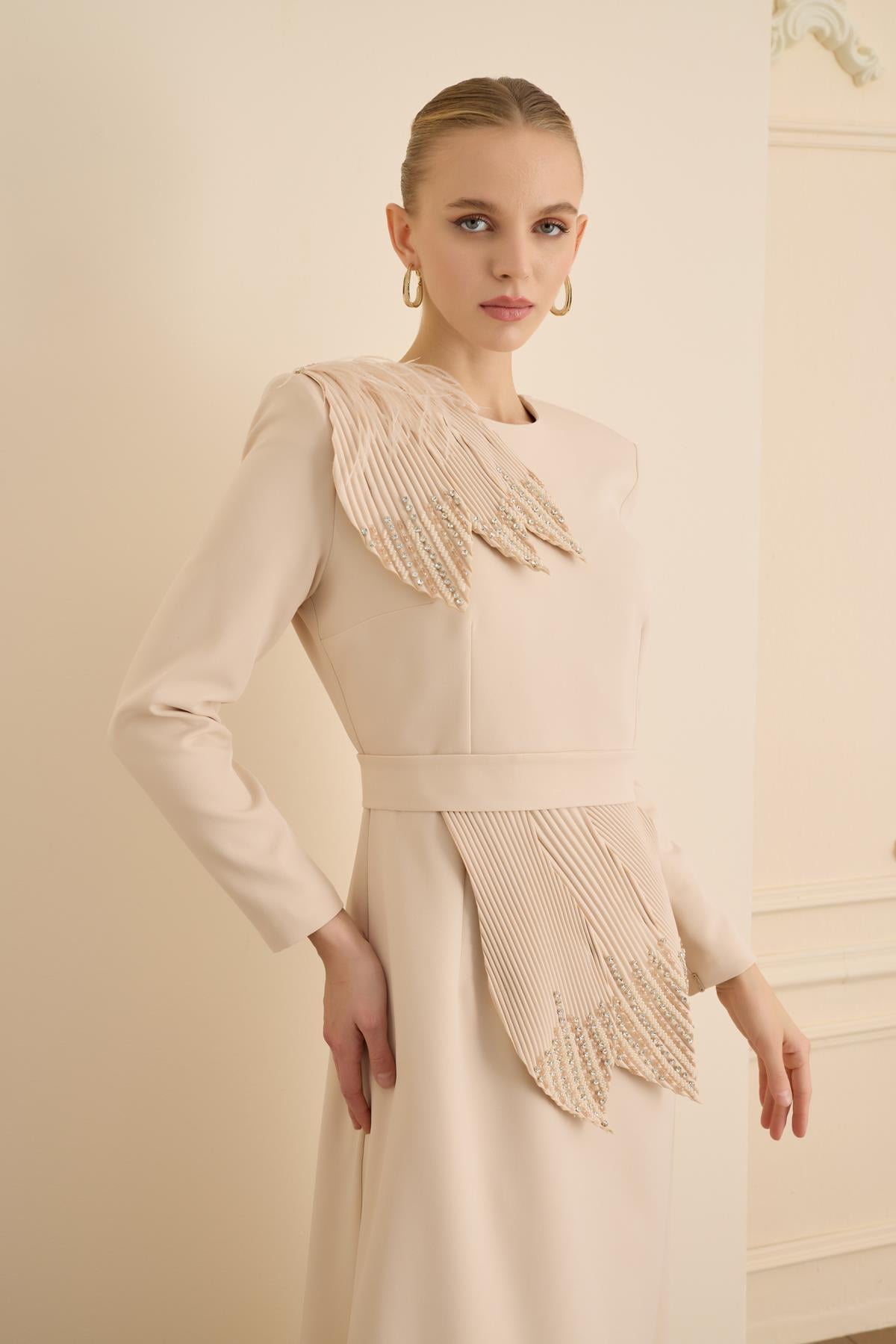 LIRIO DRESS Bej