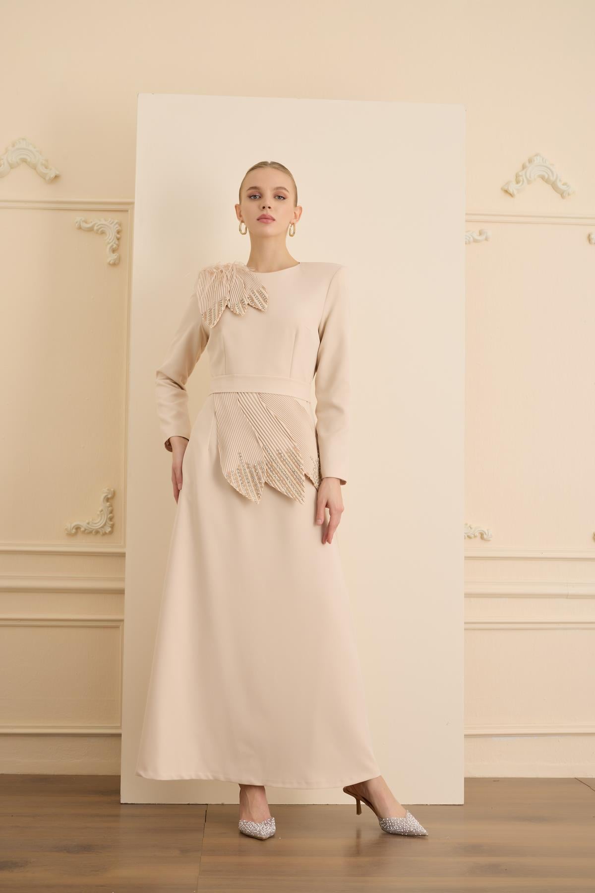 LIRIO DRESS Bej