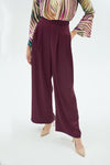 50016 LISA TROUSERS Burgundy