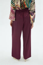 Li̇sa  Bol Paça Pantolon Bordo