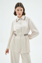 Li̇za Takım Tunik  Pantolon Taş