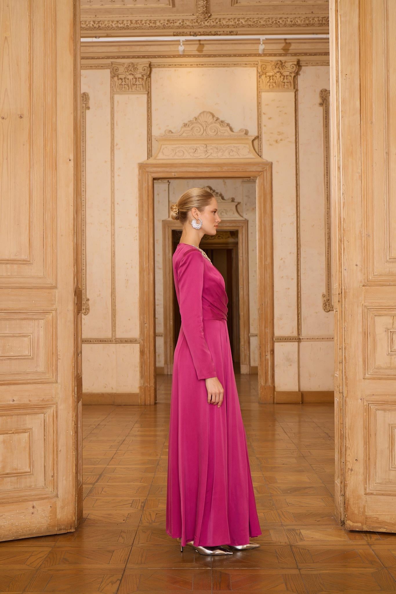 LUCIANO DRESS Fuşya
