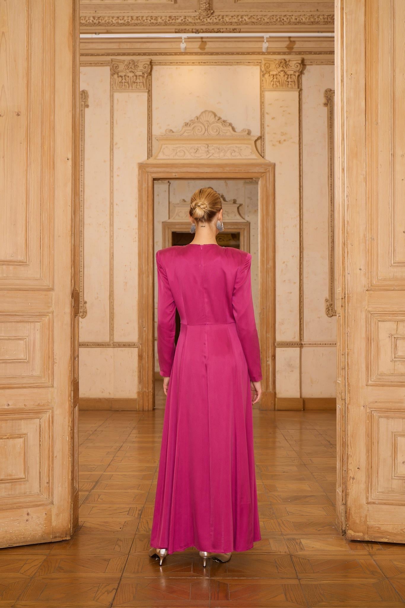 LUCIANO DRESS Fuşya