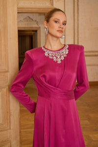 LUCIANO DRESS Fuşya