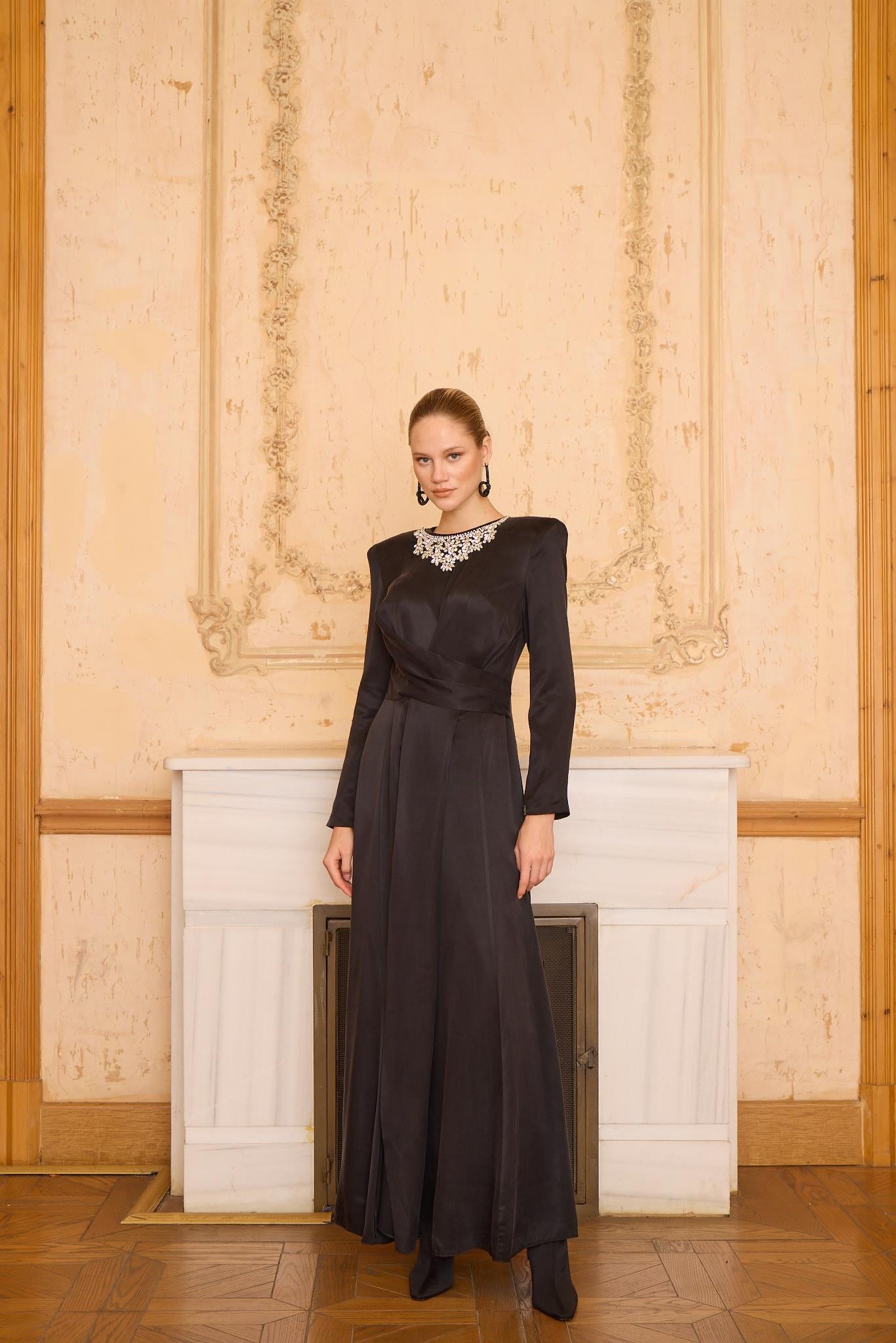 LUCIANO DRESS Siyah