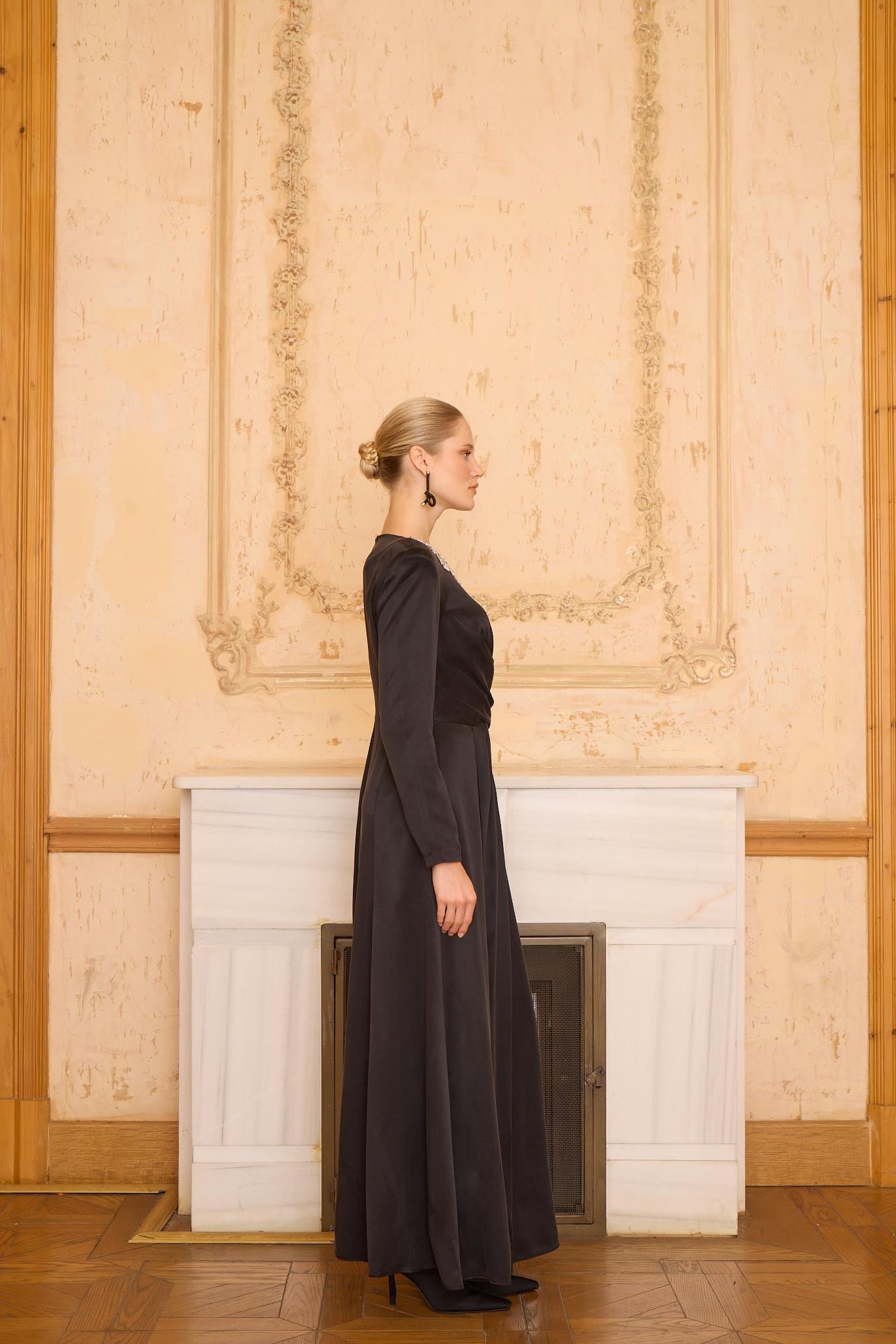 LUCIANO DRESS Siyah