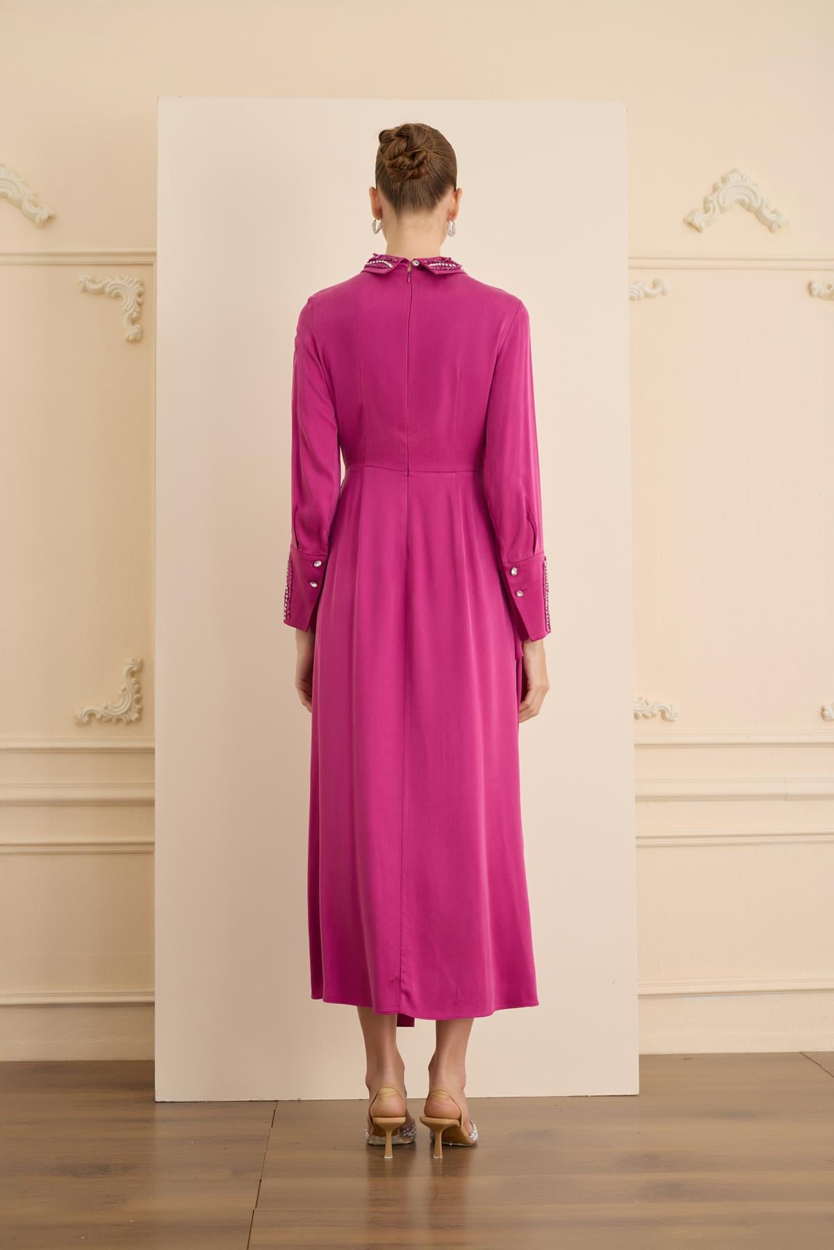 LUMIERE DRESS Fuşya