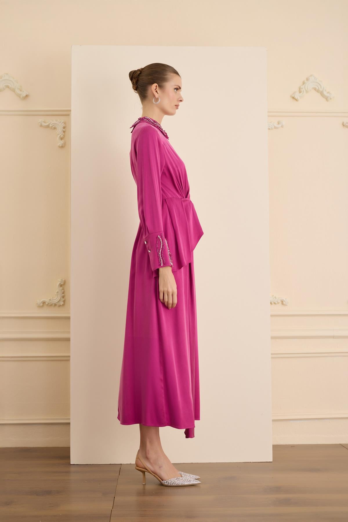 LUMIERE DRESS Fuşya