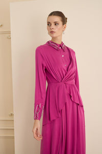 LUMIERE DRESS Fuşya