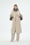 44003 LUNARA COAT Cream