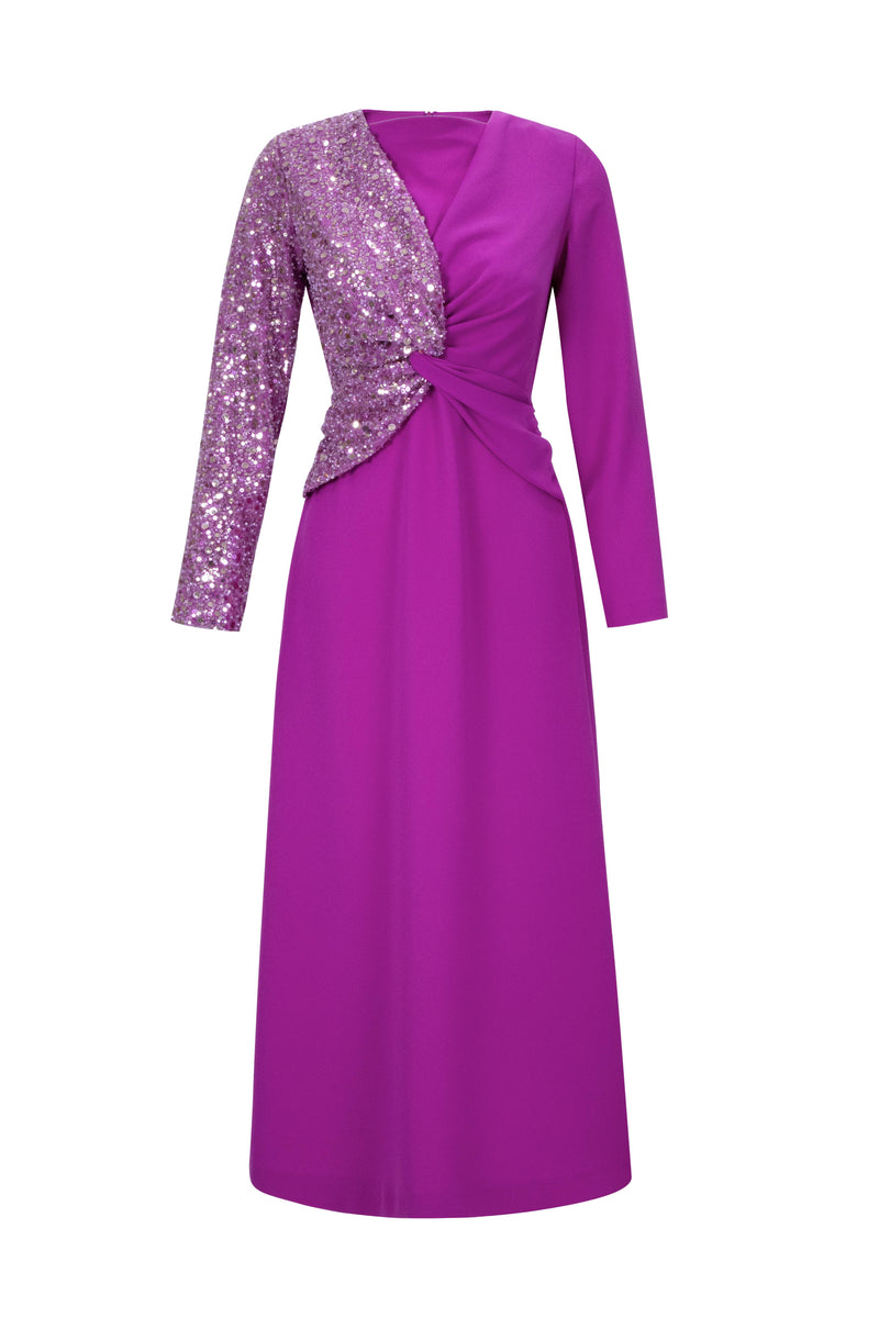 MARGARET DRESS Fuşya