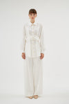 MAZERINE TROUSERS Ecru