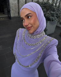MENTA CLARA ELBİSE Lila