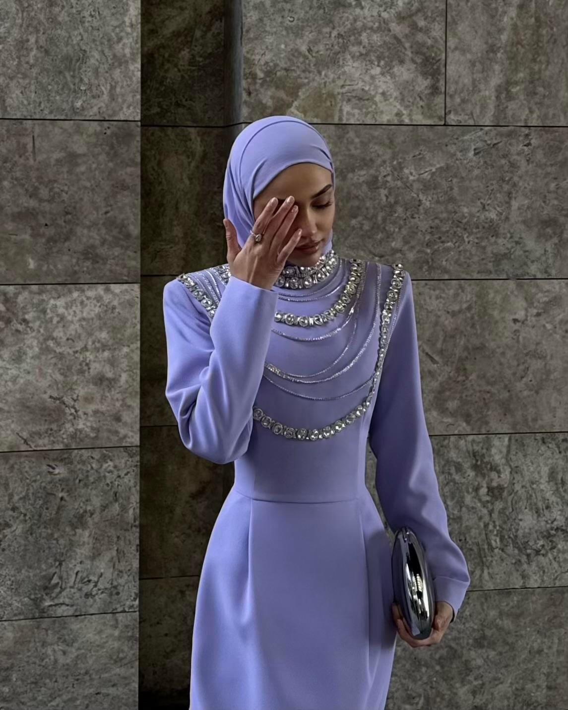 MENTA CLARA ELBİSE Lila