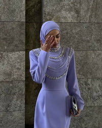 MENTA CLARA ELBİSE Lila