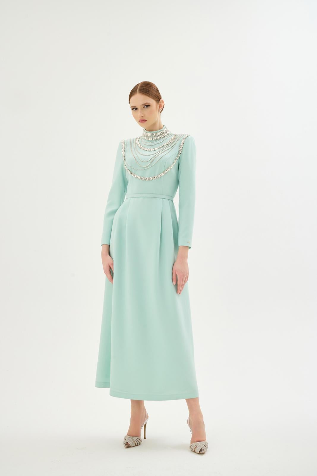 MENTA CLARA ELBİSE Mint