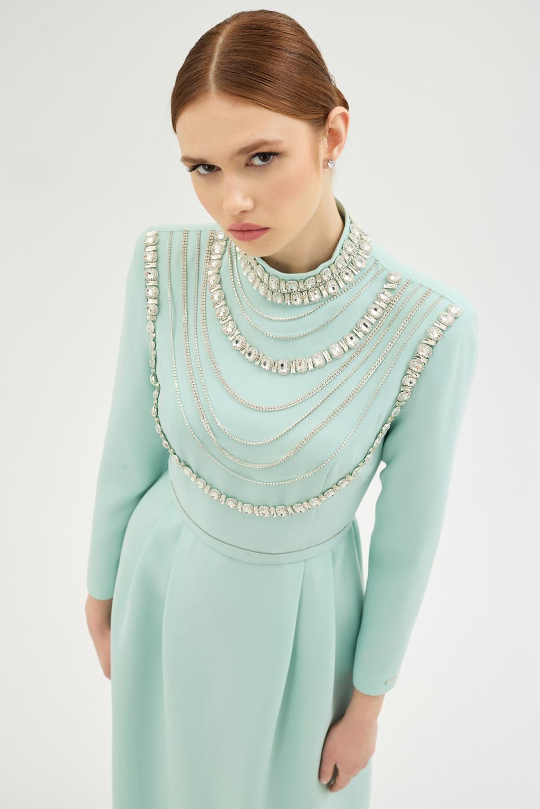 MENTA CLARA ELBİSE Mint