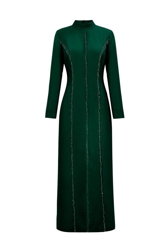 MILERA DRESS Zümrüt