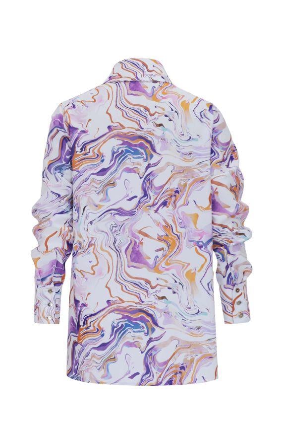 MILKY SHIRT Lila