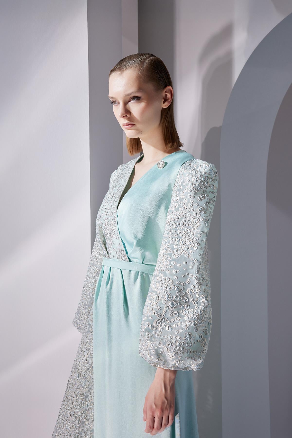 MILLIE DRESS Gök Mavisi