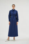 MISTY ROSE DRESS Navy Blue