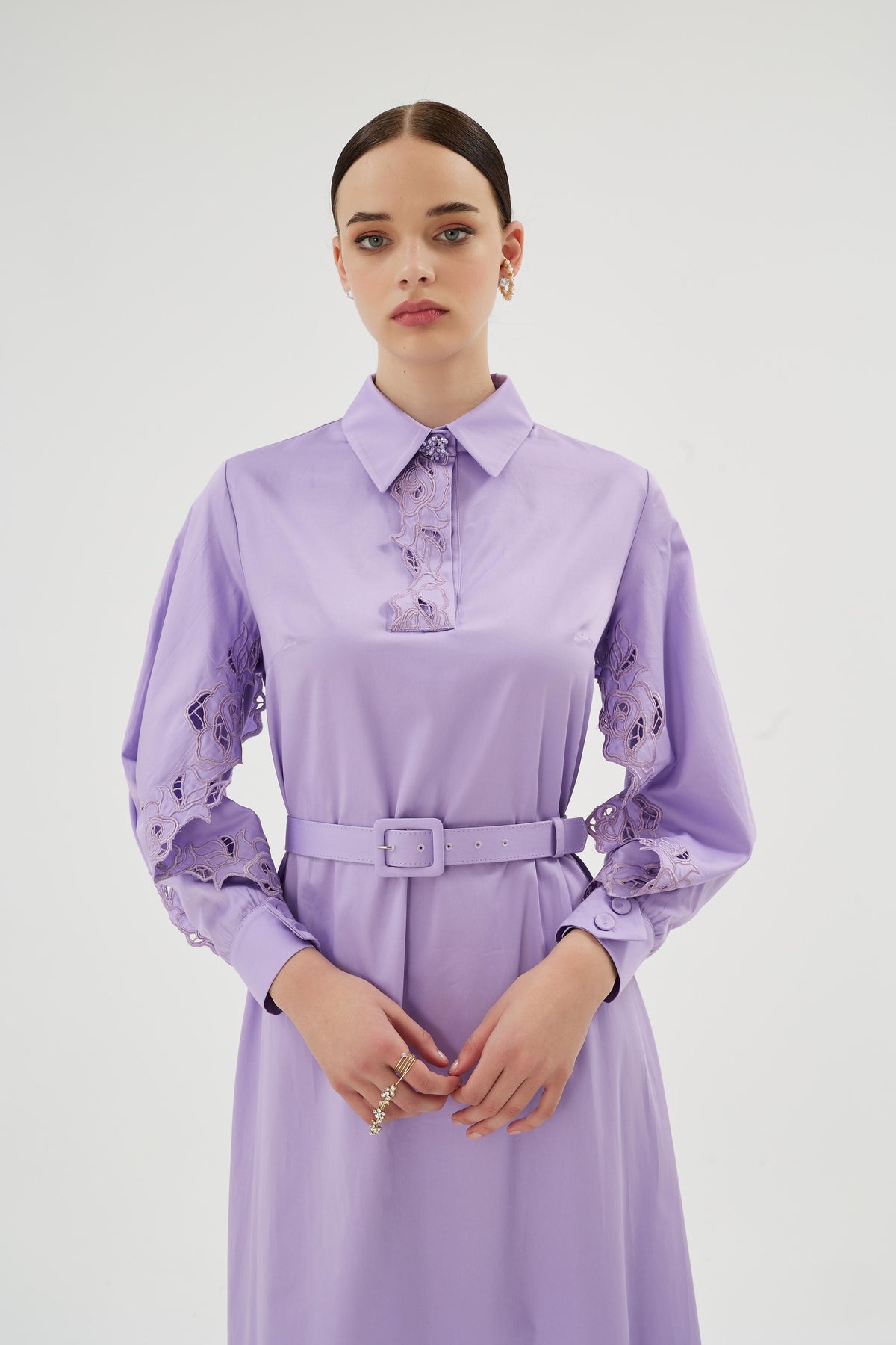Misty Rose  Elbise Lila