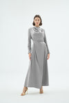 30042 NATALI DRESS Silver