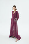 30009 NOA EVENING DRESS Plum