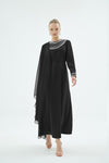 30024 PAIS DRESS Black