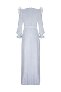 PAMELA DRESS Ekru